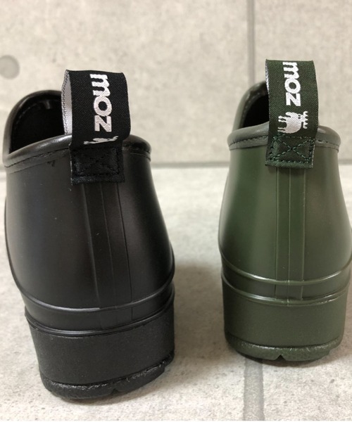 Noubel Voug Relax（ヌーベルヴォーグリラックス）の「モズmozショート丈レインブーツ（レインシューズ・レディース・ブラック/カーキ・LL/S/M/L）」の7枚目の写真