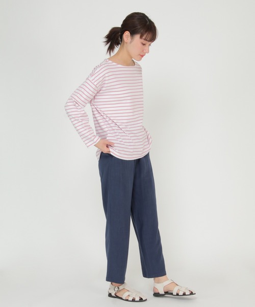 LBC(エルビーシー)の「SAJOU×LBC イージーパンツ(その他パンツ・レディース・ネイビー/ブルー/グリーン・M)」の8枚目の写真