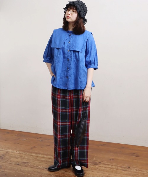 fig London（フィグロンドン）の「daily LINEN BL（シャツ/ブラウス
