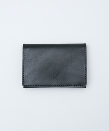 【ミ！】20/80 レザー ケース付 カード収納 ブラック 黒 20/80 / TOCHIGI LEATHER FOLDING CARD CASE | castlerock