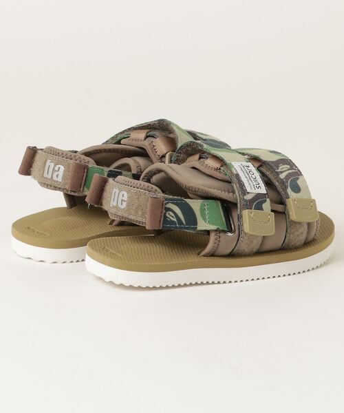 A BATHING APE（アベイシングエイプ）の「BAPE X SUICOKE MOTO-2 K（サンダル・キッズ・ベージュ・19/16）」の2枚目の写真