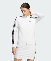 スリーストライプス 長袖フルジップジャケット【adidas Golf/アディダスゴルフ】