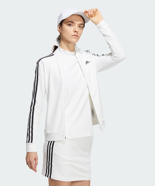 セール】スリーストライプス 長袖フルジップジャケット【adidas