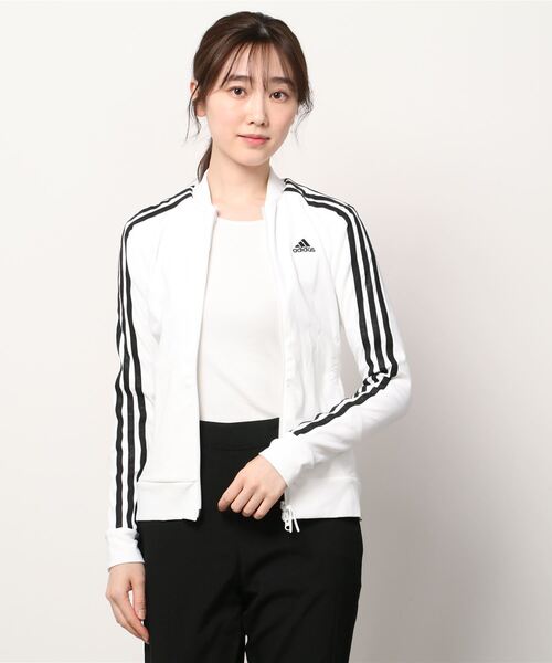 セール】スリーストライプス 長袖フルジップジャケット【adidas