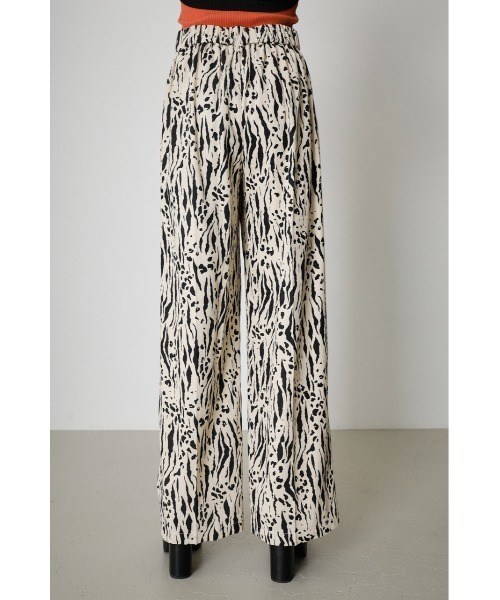 パンツ Molly drawls ZEBRA pants AZUL by moussy（アズールバイマウジー）の「LINEN TOUCH ZEBRA PANTS