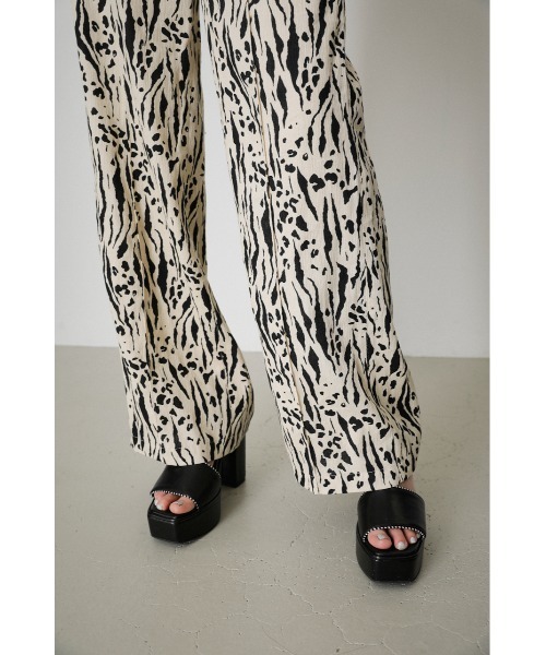 AZUL by moussy（アズールバイマウジー）の「LINEN TOUCH ZEBRA PANTS