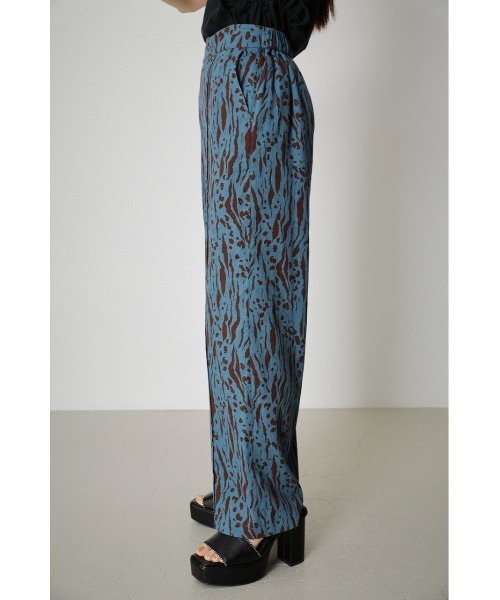 パンツ Molly drawls ZEBRA pants AZUL by moussy（アズールバイマウジー）の「LINEN TOUCH ZEBRA PANTS