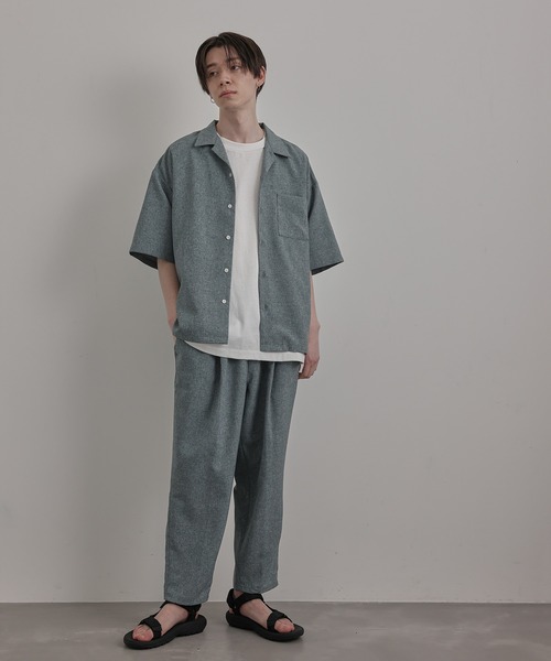 JUNRED（ジュンレッド）の「リネンライクアンクルリラックスパンツ（その他パンツ・メンズ・ホワイト/チャコールグレー/グリーン/キナリ/ホワイト系その他5・LL/M/L）」の20枚目の写真