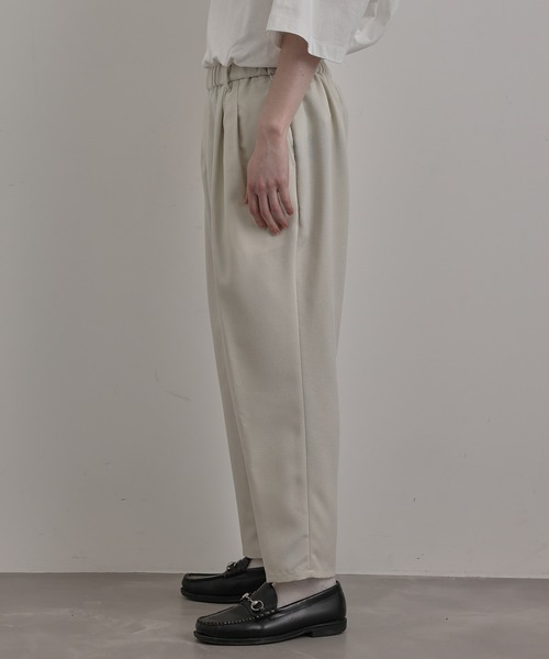 JUNRED（ジュンレッド）の「リネンライクアンクルリラックスパンツ（その他パンツ・メンズ・ホワイト/チャコールグレー/グリーン/キナリ/ホワイト系その他5・LL/M/L）」の22枚目の写真