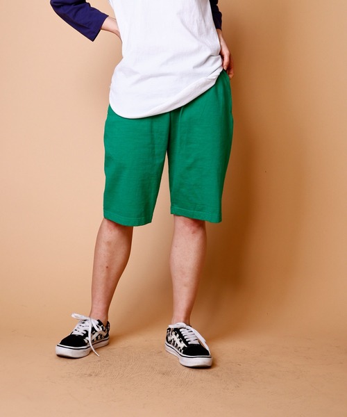 WALLA WALLA SPORT(ワラワラスポーツ)の「9oz JERSEY SHORT - 9オンス ジャージーショーツ(スウェットパンツ・メンズ・チャコールグレー/ブラック/ネイビー/アイボリー・LARGE/X-LARGE/MEDIUM)」の6枚目の写真