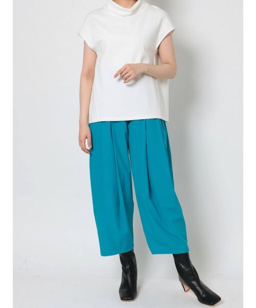 ELENDEEK（エレンディーク）の「ハイネックカットソー（Tシャツ/カットソー・レディース・ブラック/ブラウン/オフホワイト/グリーン・FREE）」の20枚目の写真