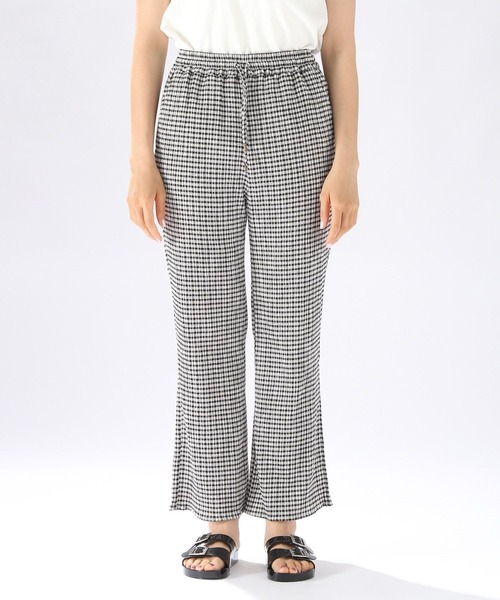 niko and...（ニコアンド）の「クシュクシュドライイージーパンツ（その他パンツ・レディース・ブラック/ブラウン/ブルー/マルーン/チャコール/グリーン/スカイブルー/ナチュラル/マジェンタ・MEDIUM/LARGE）」の14枚目の写真