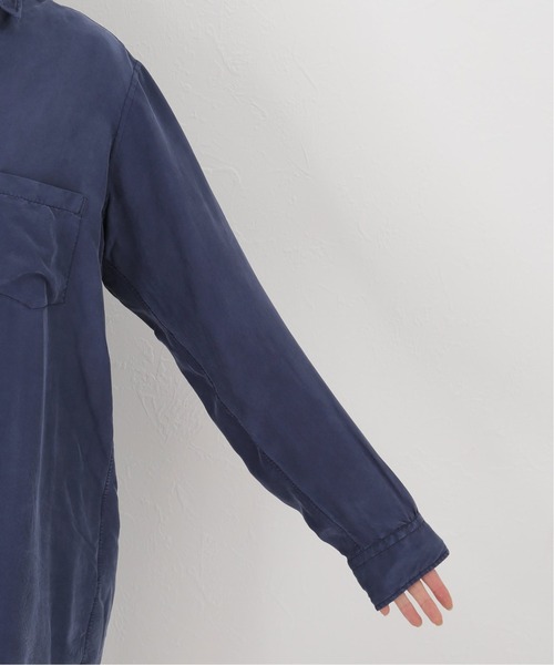 美品✨ドゥーズィエムクラス　シルク ウォッシュ シャツ　シルク100%　23SS Deuxieme Classe（ドゥーズィエムクラス）の「*silk wash シャツ