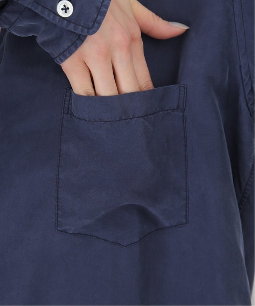 美品✨ドゥーズィエムクラス　シルク ウォッシュ シャツ　シルク100%　23SS Deuxieme Classe（ドゥーズィエムクラス）の「*silk wash シャツ