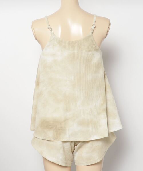 Ocean Pacific（オーシャンパシフィック）の「OP/オーピー タイダイ柄/キャミソール型/パンツ付き３点セットビキニ   522808（水着・レディース・ベージュ/グレー/ブルー・M/L）」の5枚目の写真