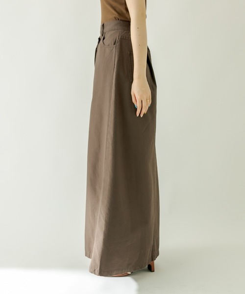 mystic（ミスティック）の「ラップロングスカート（スカート・レディース・ブラウン/パープル・FREE）」の10枚目の写真