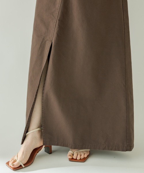 mystic（ミスティック）の「ラップロングスカート（スカート・レディース・ブラウン/パープル・FREE）」の12枚目の写真