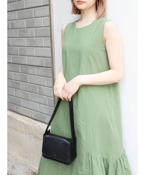 MURUA（ムルーア）の「クリアスクエアバッグ（ハンドバッグ・レディース・ホワイト/ブラック・FREE）」の9枚目の写真