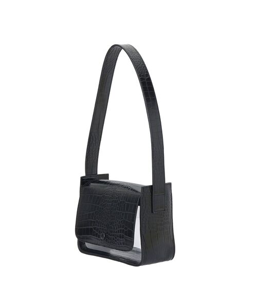 MURUA（ムルーア）の「クリアスクエアバッグ（ハンドバッグ・レディース・ホワイト/ブラック・FREE）」の13枚目の写真