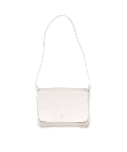 MURUA（ムルーア）の「クリアスクエアバッグ（ハンドバッグ・レディース・ホワイト/ブラック・FREE）」の18枚目の写真