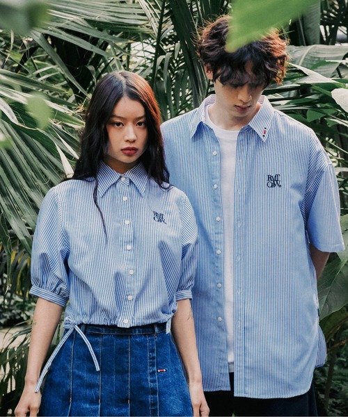 ROMANTIC CROWN(ロマンティッククラウン)の「【ROMANTIC CROWN】RECENT LOGO OXFORD SHIRT / ロマンティッククラウン リセント ロゴ オックスフォード シャツ(シャツ/ブラウス・メンズ・ブルー/スカイブルー/ホワイト・SMALL/LARGE/MEDIUM/X-LARGE)」の16枚目の写真