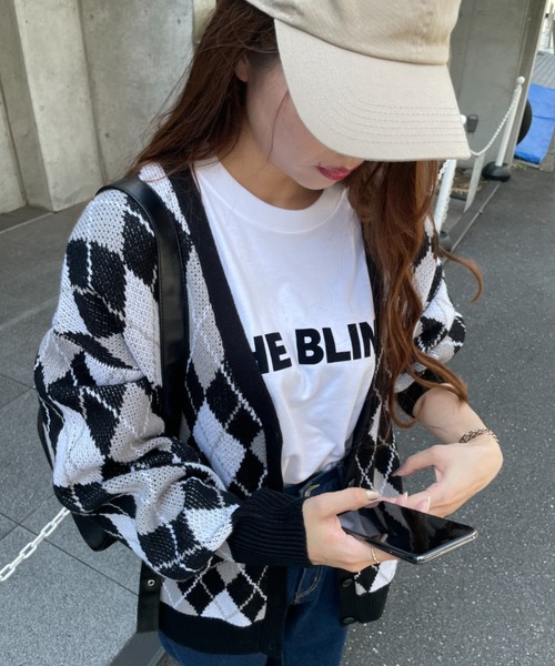 WEGO（ウィゴー）の「WEGO/ジャガードニットカーデ（カーディガン/ボレロ・レディース・その他1/その他2/その他3/その他4/その他5/その他6・FREE）」の2枚目の写真