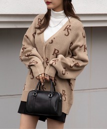 WEGO/ジャガードニットカーデ