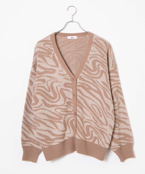 WEGO（ウィゴー）の「WEGO/ジャガードニットカーデ（カーディガン/ボレロ・レディース・その他1/その他2/その他3/その他4/その他5/その他6・FREE）」の14枚目の写真