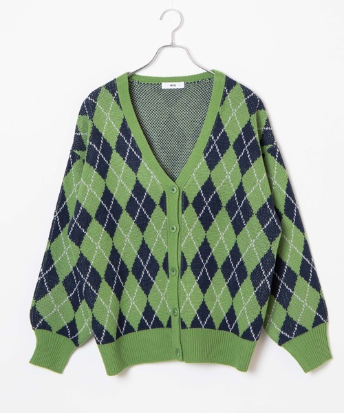 WEGO（ウィゴー）の「WEGO/ジャガードニットカーデ（カーディガン/ボレロ・レディース・その他1/その他2/その他3/その他4/その他5/その他6・FREE）」の10枚目の写真