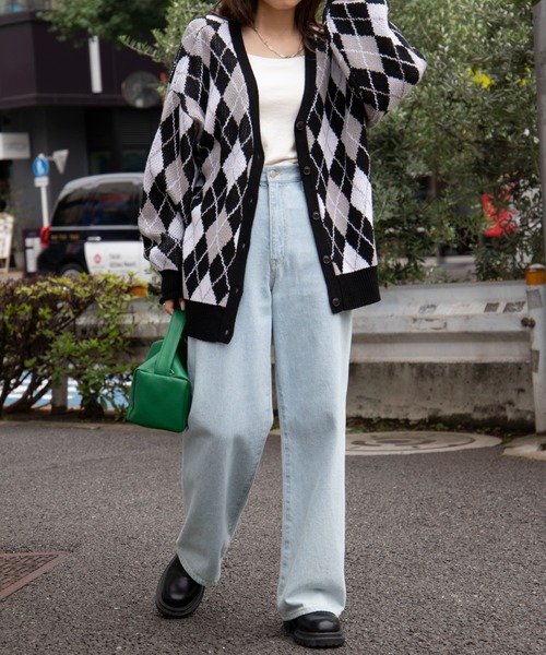 WEGO（ウィゴー）の「WEGO/ジャガードニットカーデ（カーディガン/ボレロ・レディース・その他1/その他2/その他3/その他4/その他5/その他6・FREE）」の22枚目の写真