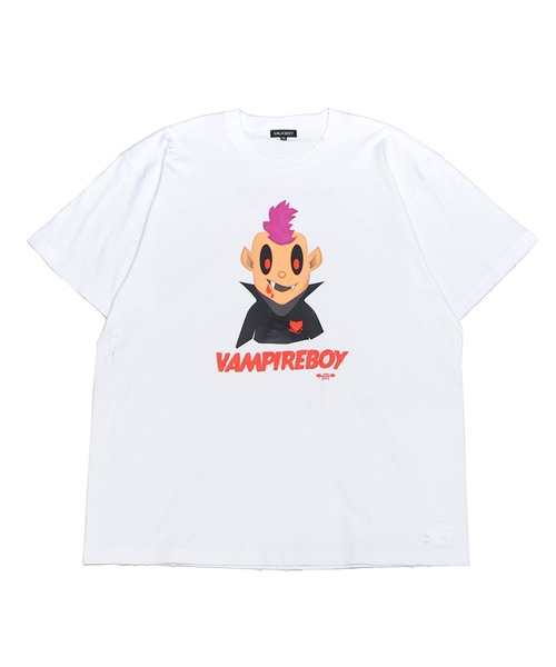 MILKBOY（ミルクボーイ）の「VAMPIRE BOY TEE（Tシャツ/カットソー・レディース・A/B・L/XL）」の4枚目の写真