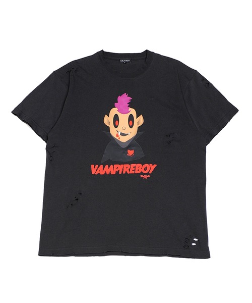 MILKBOY（ミルクボーイ）の「VAMPIRE BOY TEE（Tシャツ/カットソー・レディース・A/B・L/XL）」の6枚目の写真
