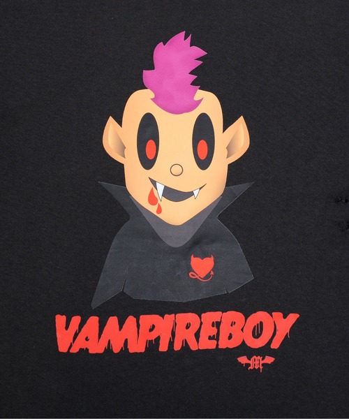 MILKBOY（ミルクボーイ）の「VAMPIRE BOY TEE（Tシャツ/カットソー・レディース・A/B・L/XL）」の14枚目の写真