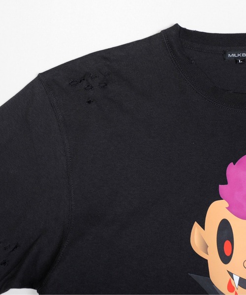 MILKBOY（ミルクボーイ）の「VAMPIRE BOY TEE（Tシャツ/カットソー・レディース・A/B・L/XL）」の5枚目の写真