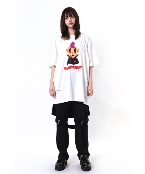 MILKBOY（ミルクボーイ）の「VAMPIRE BOY TEE（Tシャツ/カットソー・レディース・A/B・L/XL）」の9枚目の写真