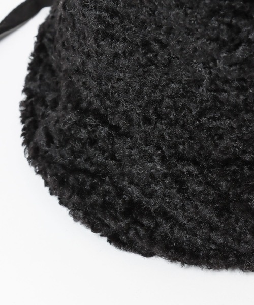 Heather（ヘザー）の「ドッグイヤーHAT　356615（ハット・レディース・ブラック/オフホワイト/ベージュ・ONE SIZE）」の11枚目の写真