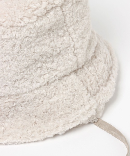 Heather（ヘザー）の「ドッグイヤーHAT　356615（ハット・レディース・ブラック/オフホワイト/ベージュ・ONE SIZE）」の12枚目の写真