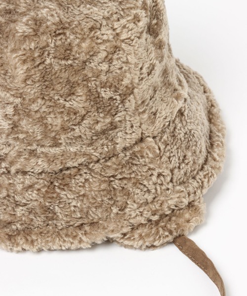 Heather（ヘザー）の「ドッグイヤーHAT　356615（ハット・レディース・ブラック/オフホワイト/ベージュ・ONE SIZE）」の14枚目の写真