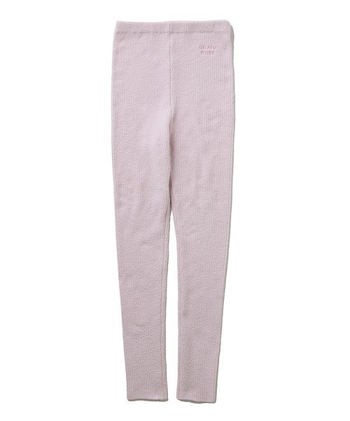 gelato pique（ジェラートピケ）の「モチーフジャガードレギンス（レギンス/スパッツ・レディース・オフホワイト/ピンク/ダークグレー・FREE）」の4枚目の写真