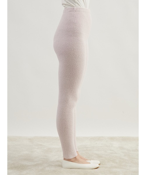 gelato pique（ジェラートピケ）の「モチーフジャガードレギンス（レギンス/スパッツ・レディース・オフホワイト/ピンク/ダークグレー・FREE）」の7枚目の写真