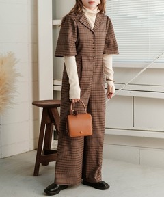 セール】木漏れ日のジャンプスーツ（つなぎ/オールインワン）｜common