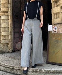 Chez toi | サス付ワイドパンツ(その他パンツ)