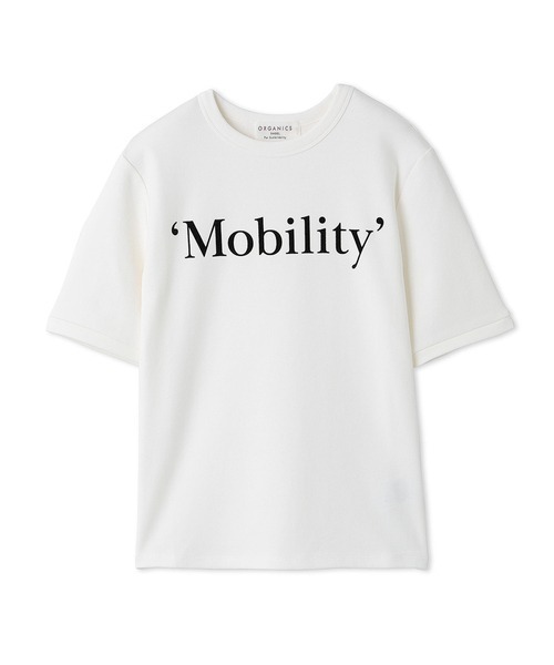 SNIDEL - 【新品タグ付き】 SNIDEL ORGANICSフロッキープリントＴシャツ SNIDEL（スナイデル）の「ORGANICSフロッキープリントTシャツ（T