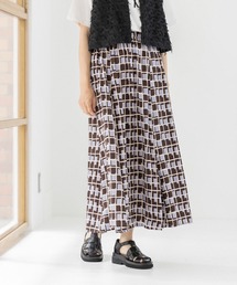 LEPSIM | ジオメガラプリントスカート　295643(スカート)