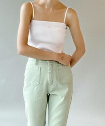 Charles Chaton | 《追加》C リブキャミソール(キャミソール)