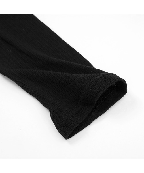 flower（フラワー）の「フェミニンシアータートル2（Tシャツ/カットソー・レディース・ベージュ/アイボリー/ブラック・FREE）」の15枚目の写真