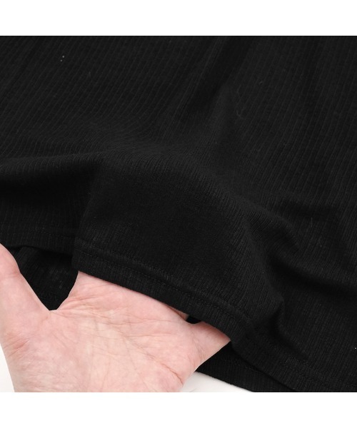 flower（フラワー）の「フェミニンシアータートル2（Tシャツ/カットソー・レディース・ベージュ/アイボリー/ブラック・FREE）」の16枚目の写真