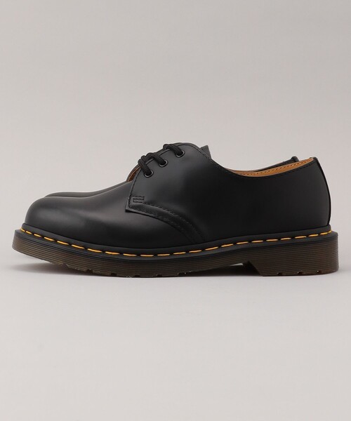 Dr. Martens(ドクターマーチン)の「Dr.Martens/ドクターマーチン 1461 3-EYE SHOE/3ホールシューズ プレートゥシューズ(ドレスシューズ・レディース・イエロー/ホワイト・6/8/9/5/7/4)」の4枚目の写真