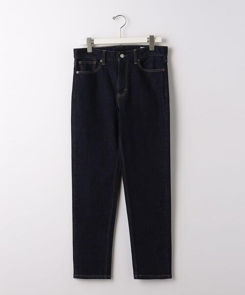 green label relaxing(グリーンレーベルリラクシング)の「シグネチャーデニム スリムテーパード ジーンズ(デニムパンツ・メンズ・ブラック/ネイビー/コバルトブルー・S/M/L/XL)」の16枚目の写真