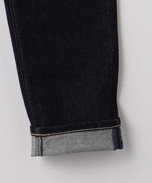 green label relaxing(グリーンレーベルリラクシング)の「シグネチャーデニム スリムテーパード ジーンズ(デニムパンツ・メンズ・ブラック/ネイビー/コバルトブルー・S/M/L/XL)」の5枚目の写真